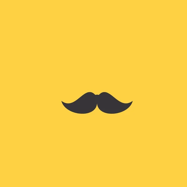 Icône de moustache mâle — Image vectorielle