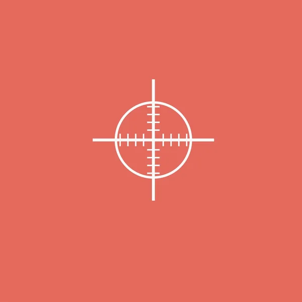 Aim, target icon — Stock Vector