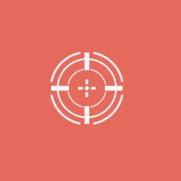 Aim, target icon — Stock Vector