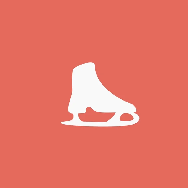 Skate schoen pictogram. — Stockvector