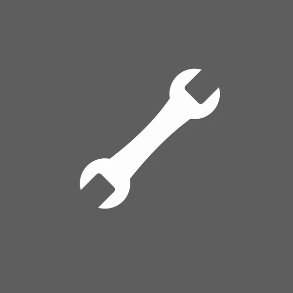 Serviço, reparação, ícone de chave inglesa —  Vetores de Stock