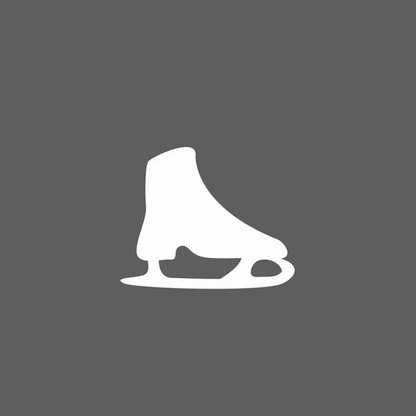 Skate schoen pictogram. — Stockvector