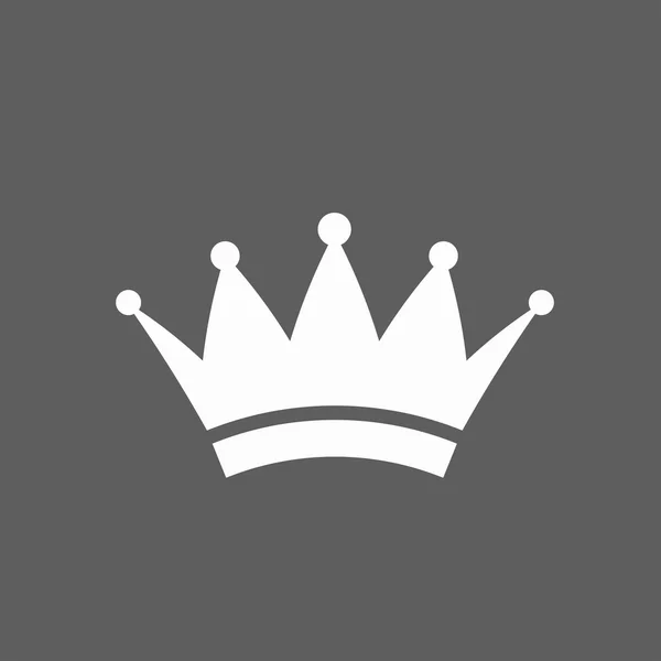 Royal crown symbol ikonę — Wektor stockowy