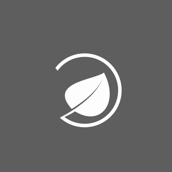 Tree leaf icon — Stock Vector