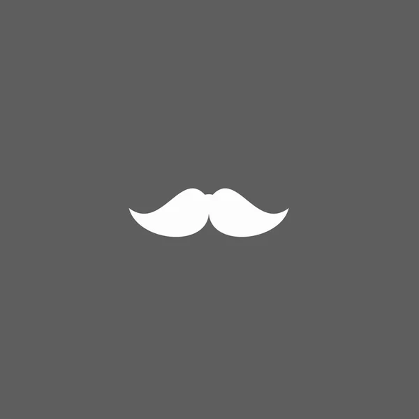 Icône de moustache mâle — Image vectorielle
