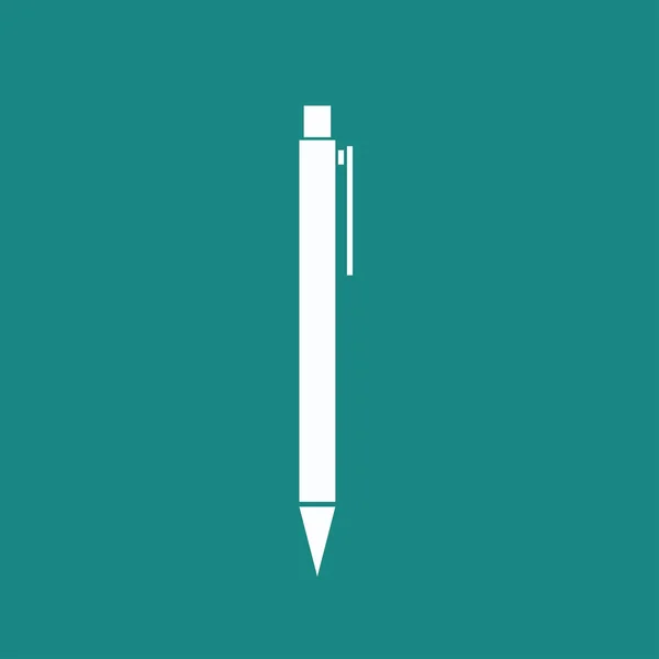Pen, pictogram voor ondertekening — Stockvector