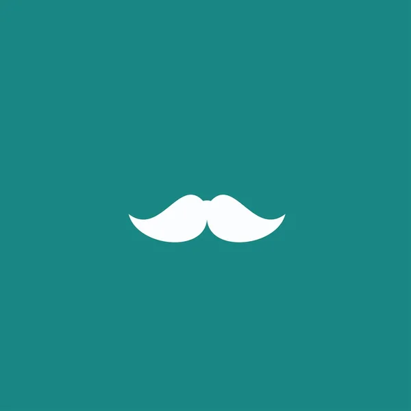 Bigote masculino icono — Vector de stock