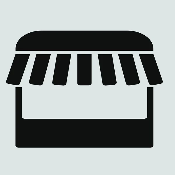 Winkel, pictogram van de opslag — Stockvector