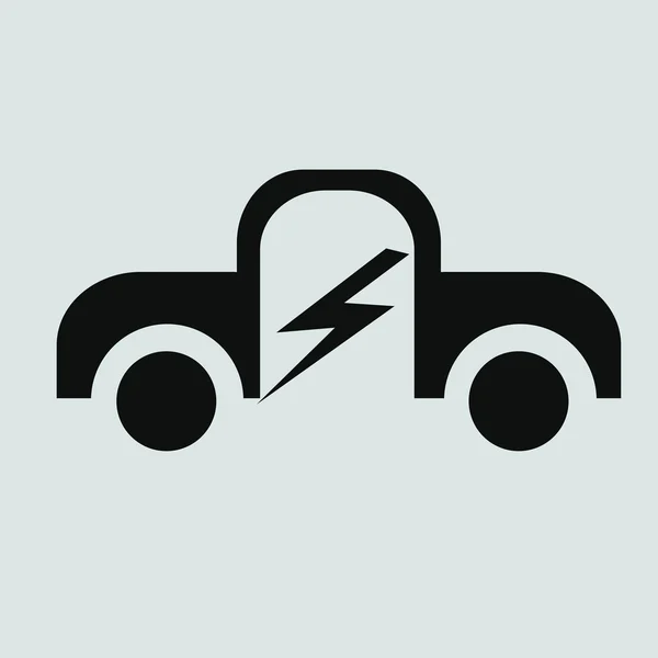 Icona dell'auto elettrica — Vettoriale Stock