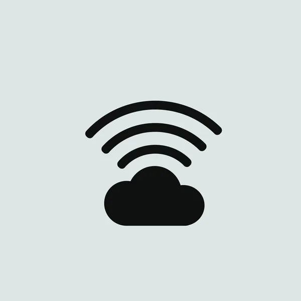 Wi-fi sinyal simgesi — Stok Vektör