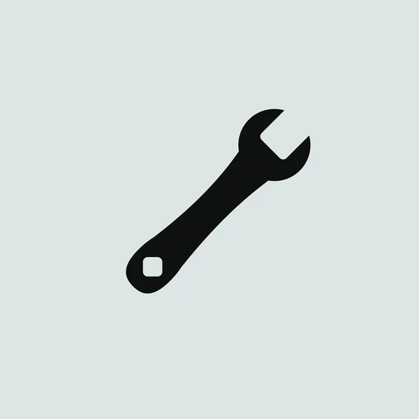 Service, reparatie, moersleutelpictogram — Stockvector