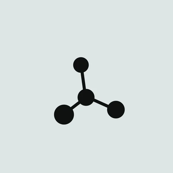 Molecule, science Icon — Stock Vector