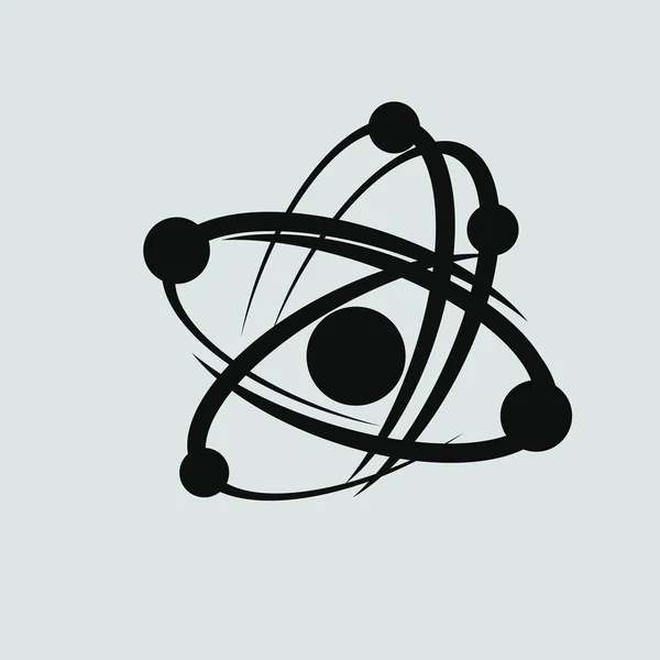 Molekylært, videnskabeligt ikon – Stock-vektor