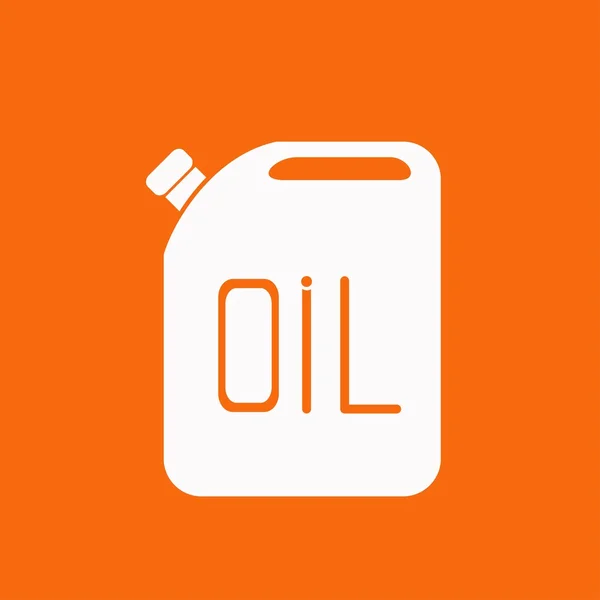 Ikona olejové nádoby — Stockový vektor