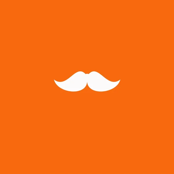 Icône de moustache mâle — Image vectorielle