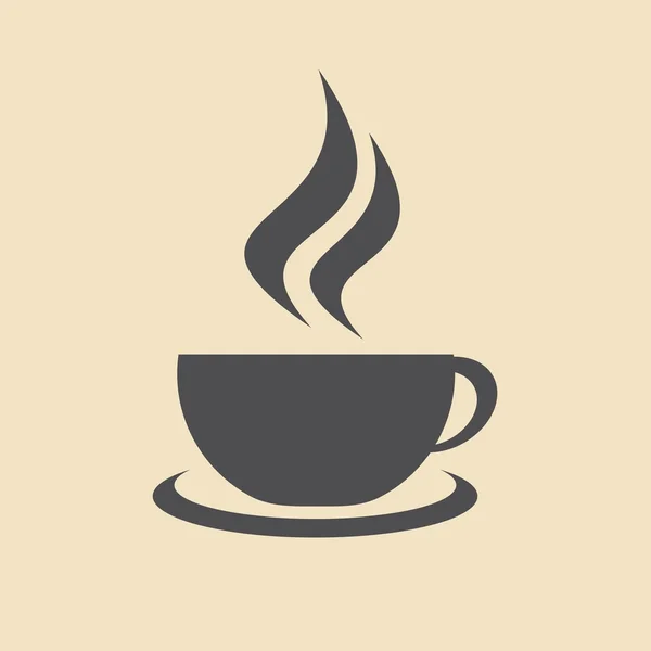 Koffiecup Icoon — Stockvector