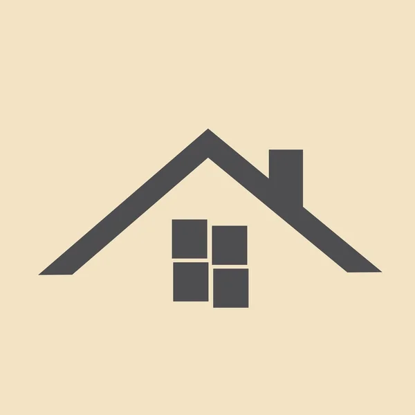 Дом, икона дома — стоковый вектор