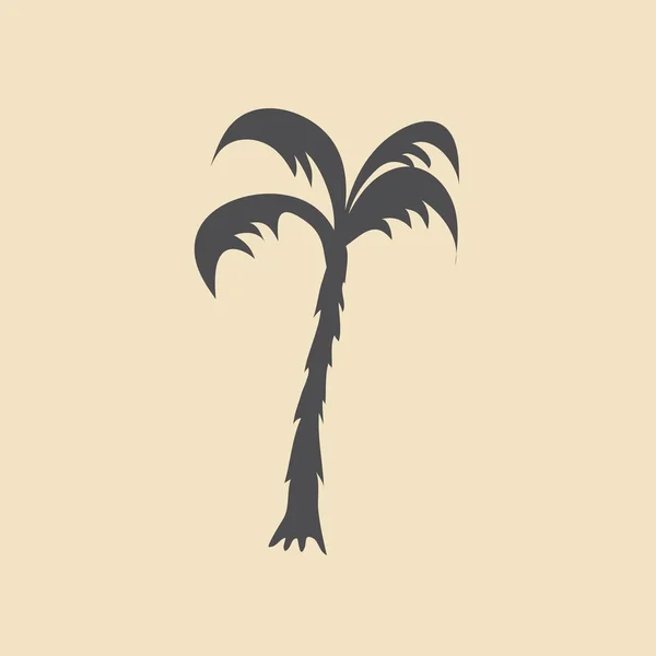 Icono de la palmera — Archivo Imágenes Vectoriales