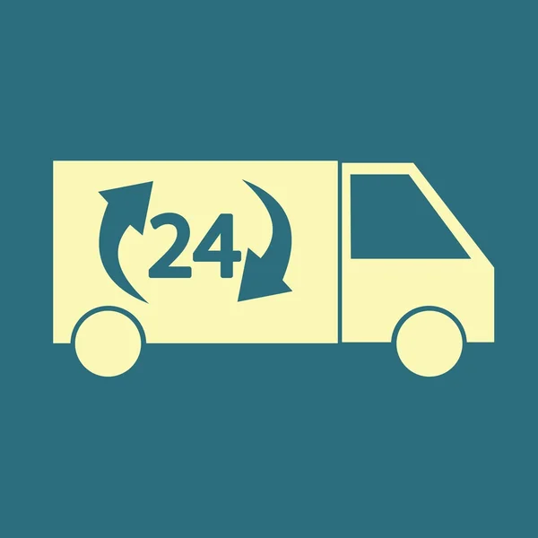 Icono del camión de entrega — Archivo Imágenes Vectoriales