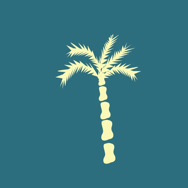 Icono de la palmera — Vector de stock