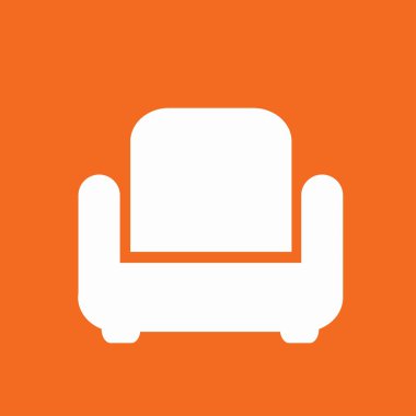 yumuşak koltuk simgesi