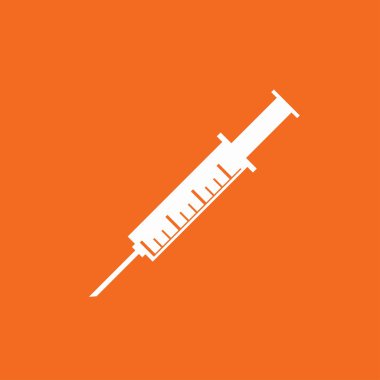 tıbbi şırınga simgesi