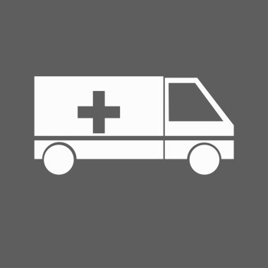 Ambulans araba simgesi