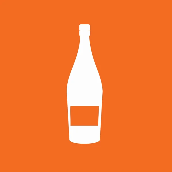 Alkoholflaschen-Symbol — Stockvektor