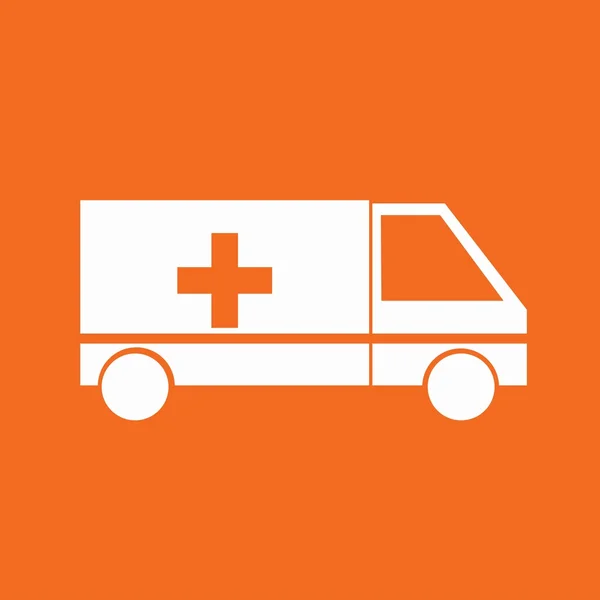Ícone do carro de ambulância —  Vetores de Stock