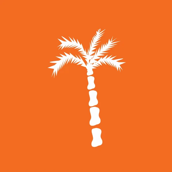 Icono de la palmera — Vector de stock