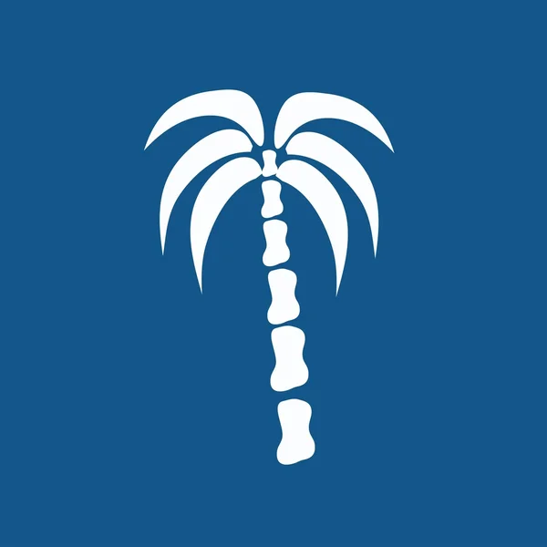 Ícone de palmeira — Vetor de Stock