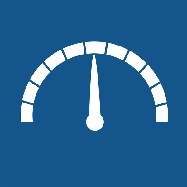 Indicateur de vitesse icône — Image vectorielle