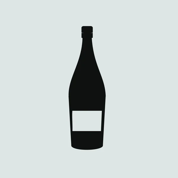 Icono de botella de alcohol — Archivo Imágenes Vectoriales