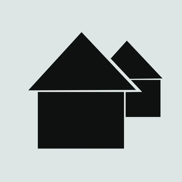 Houses web icon — Stock Vector