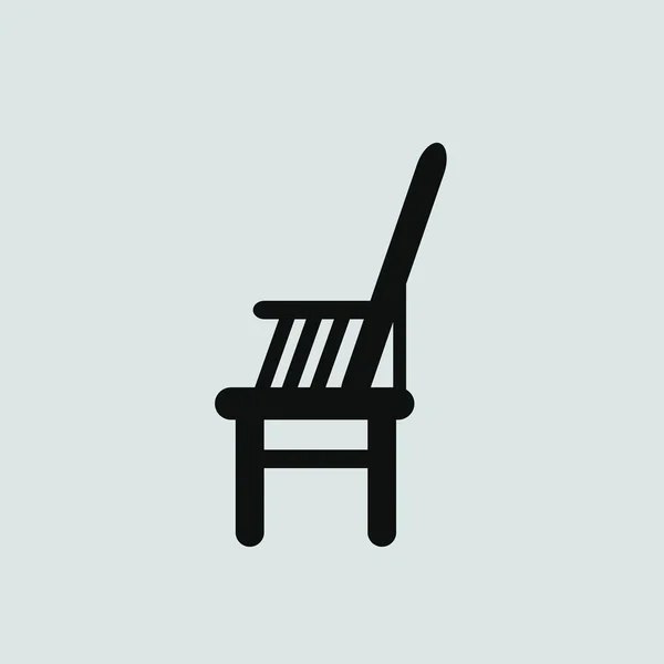 Icona sedia bambino — Vettoriale Stock