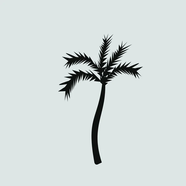 Icono de la palmera — Archivo Imágenes Vectoriales