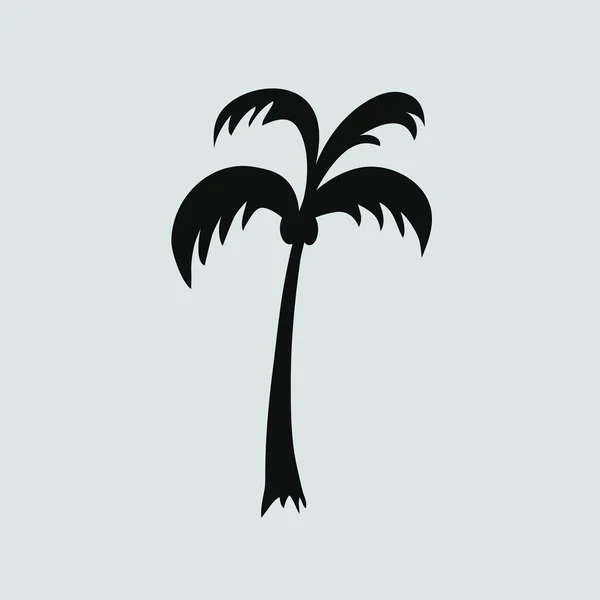 Icono de la palmera — Archivo Imágenes Vectoriales