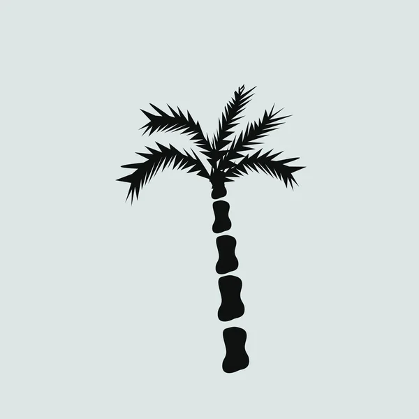 Icono de la palmera — Vector de stock