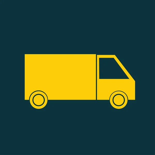 Delivery Truck icon — Stock Vector