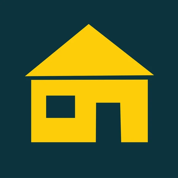 Casa, ícone da casa — Vetor de Stock