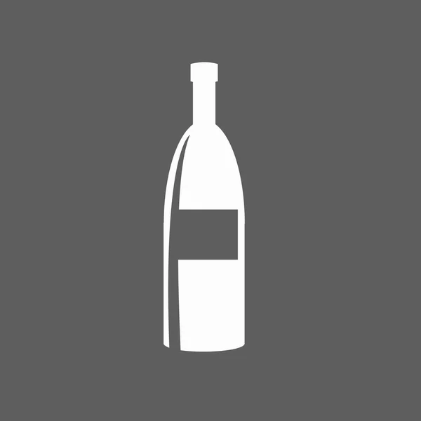 Alkoholflaschen-Symbol — Stockvektor