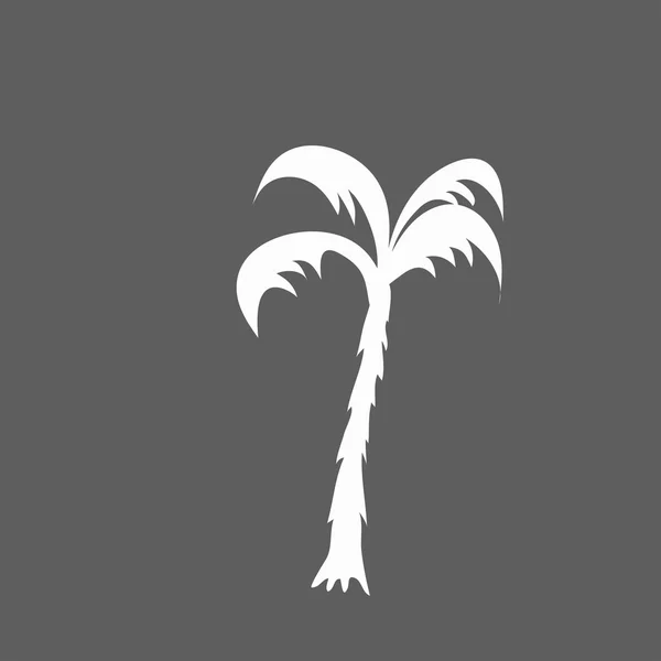 Ícone de palmeira — Vetor de Stock