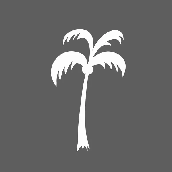 Icono de la palmera — Vector de stock