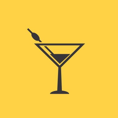 Martini kokteyl simgesi