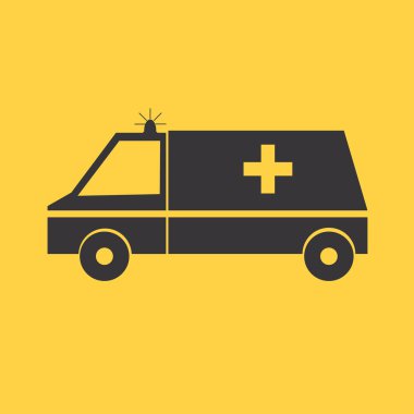 Ambulans araba simgesi