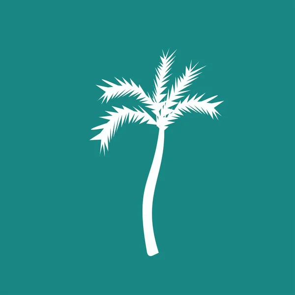 Icono de la palmera — Vector de stock