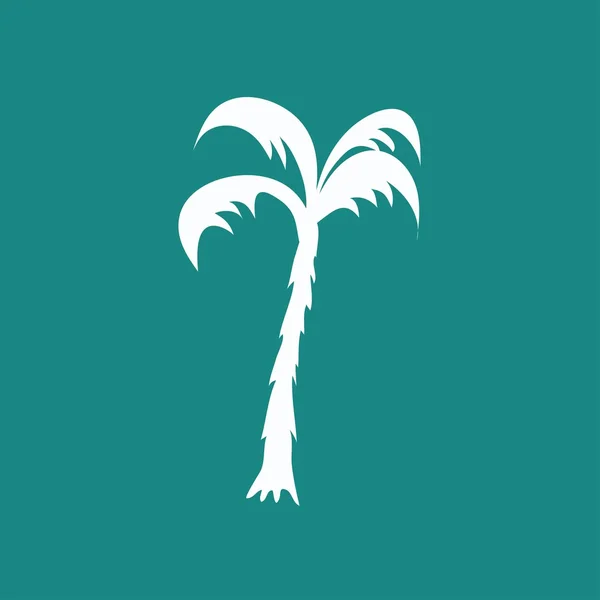 Icono de la palmera — Vector de stock