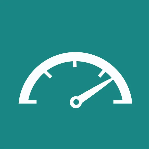 Indicador de velocidad icono — Vector de stock