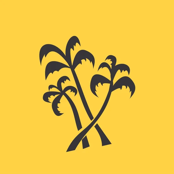 Icona delle palme — Vettoriale Stock