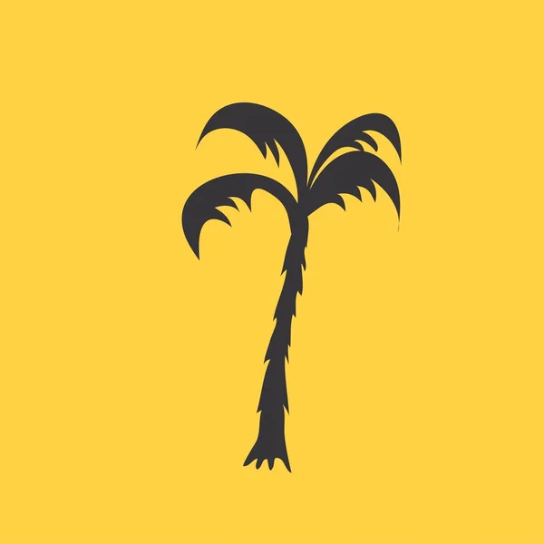 Icono de la palmera — Vector de stock